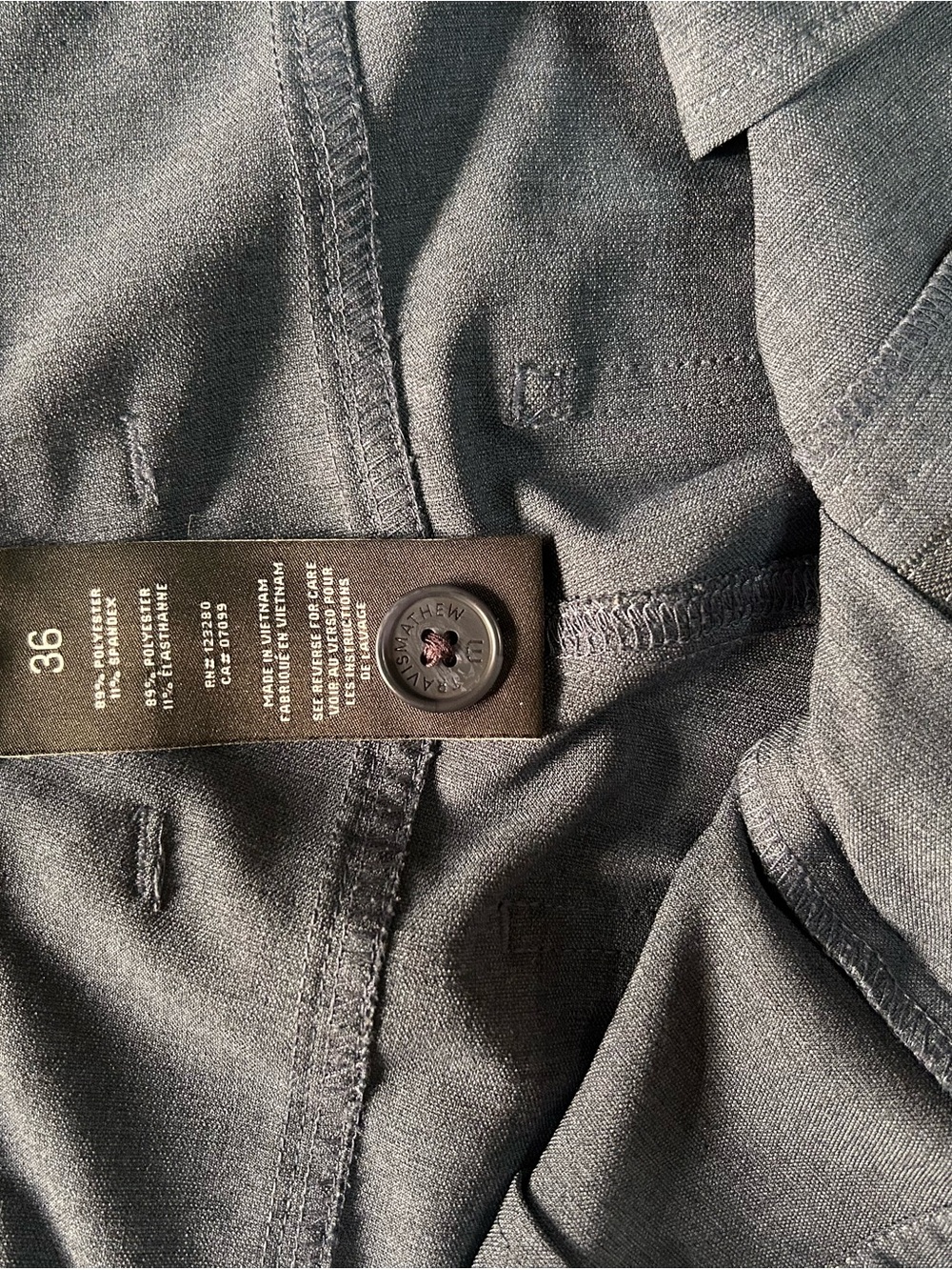 Bundle TravisMathew Golf Pants Mens 36 Blue Gray Stretch - Picture 7 of 16